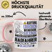 Radfahrer Geschenk Tasse Lustiger Spruch Erheben Sie Sich Der Radfahrer Betritt den Raum Rosa Trendation