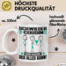 Schwiegercousin Tasse Geschenk für Schwiegercousin Der Mann Der Alles Kann Geschenkidee zum Geburtstag Weiß Trendation