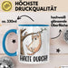 Katze Spatz Tasse Geschenk Grafik Halte Durch Geschenkidee Kaffee-Becher Blau Trendation