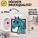 Pferde Tierliebhaber Tasse Geschenk Lustige Geschenkidee Spruch Keta Ketamin Pferd Weiß Trendation
