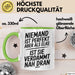 Elke Tasse Geschenk Niemand Ist Perfekt Elke Verdammt Nah Dran Geschenkidee Grün Trendation