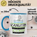 Kanutin Weil Es Keinen Schöneren Beruf Gibt Tasse Geschenk für Eine Kanutin Lustig Blau Trendation