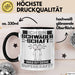 Schwägerschaft Tasse Geschenk für Schwägerschaft Geburtstag Lustiger Spruch Kaffee-Becher Was Ist Deine Superkraft Schwarz Trendation