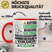 Hundebedarfsverkäufer Geschenk Tasse Lustiger Spruch Erheben Sie Sich Der Hundebedarfsverkäufer Betritt den Raum Rot Trendation