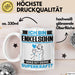 Enkelsohn Tasse Geschenk für Enkelsohn Geburtstag Lustiger Spruch Kaffee-Becher Was Ist Deine Superkraft Weiß Trendation