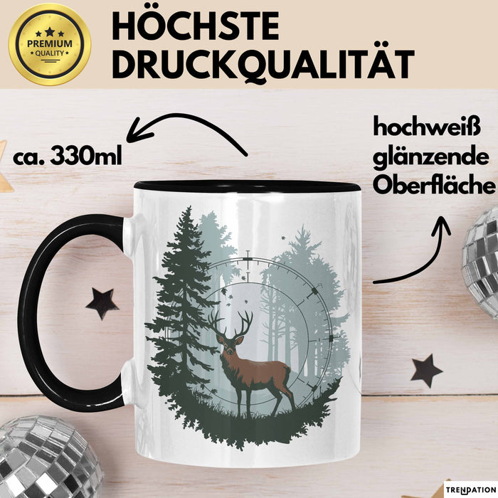 Jäger Tasse Geschenkidee für Jagdliebhaber Trendation