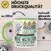 Indie-Musikerin Tasse Geschenk Lustig Abstand Halten Hochleistungs-Indie-Musikerin Mit Drang Zur Perfektion Bei Der Arbeit Grün Trendation