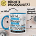 Reittrainerin Tasse Geschenk Spruch Wer Will Schon Prinzessin Sein Wenn Man Auch Reittrainerin Sein Kann Blau Trendation