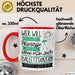 Balletttänzerin Tasse Geschenk Spruch Wer Will Schon Prinzessin Sein Wenn Man Auch Balletttänzerin Sein Kann Rot Trendation