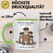 Büroarbeit Kollege Abschied Tasse Geschenk Lustige Geschenkidee Spruch Echt Schade Dass Du Gehst Grün Trendation