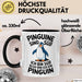 Sarkastischer Pinguin Tasse Geschenk Lustige Geschenkidee Spruch Pinguine Sind Süß Ich Bin Süß Also Bin Ich Ein Pinguin Trendation