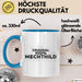 Mechthild Tasse Original 100% Mechthild Geschenk Blau Trendation