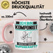 Komponist Tasse Geschenk für Komponist Geburtstag Lustiger Spruch Kaffee-Becher Was Ist Deine Superkraft Rosa Trendation