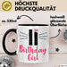 11 Birthday Girl Tasse Mädchen Geschenk 11. Geburtstag Witzig Schwarz Trendation