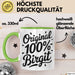Birgit Tasse Geschenk Original 100% Birgit Geschenkidee Geburtstag Grün Trendation