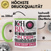 Kfz-Mechatronikerin Ausbildung Start Geschenk Tasse Ich Bin Kfz-Mechatronikerin In Der Ausbildung Ich Darf Das Kaffee-Becher Geschenkidee Grün Trendation