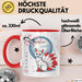 Fuchs Tierliebhaber Tasse Geschenk Lustige Geschenkidee Spruch Japanischer Kitsune Fuchs Rot Trendation