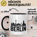 Berlin Tasse Geschenk Stadt Deutschland Hauptstadt Becher Trendation