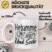 Hebamme Tasse Geschenk Hebamme Mit Herz Und Seele Weiß Trendation