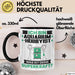 Aquarium-Hobbyist Tasse Geschenk für Aquarium-Hobbyist Geburtstag Lustiger Spruch Kaffee-Becher Was Ist Deine Superkraft Schwarz Trendation