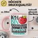 Kinderkrankenschwester Ausbildung Start Geschenk Tasse Ich Bin Kinderkrankenschwester In Der Ausbildung Ich Darf Das Kaffee-Becher Geschenkidee Rosa Trendation