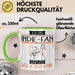 Indie-Fan Tasse Geschenk Ich Bin Indie-Fan Warum Weil Ich Es Kann Geschenkidee Geburtstag Grün Trendation