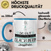 Slacklinerin Geschenk Tasse So Gut Kann Nur Eine Slacklinerin Aussehen Geschenkidee Geburtstag Weihnachten Lustig Blau Trendation