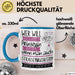 Straßenmusikerin Tasse Geschenk Spruch Wer Will Schon Prinzessin Sein Wenn Man Auch Straßenmusikerin Sein Kann Blau Trendation