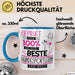 Beste Hundesportlerin Der Welt Tasse Geschenk für Eine Hundesportlerin Geprüft Und Sicher Geschenkidee Geburtstag Weihnachten Blau Trendation