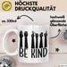 Be Kind Tasse Geschenk Sozialarbeiter Soziale Arbeit Tassen Geschenkidee Weiß Trendation