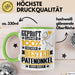 Patenonkel Geschenk Lustiger Spruch für Patenonkel Geschenkidee Bester Patenonkel Der Welt Grün Trendation