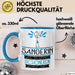 Sängerin Weil Es Keinen Schöneren Beruf Gibt Tasse Geschenk für Eine Sängerin Lustig Blau Trendation