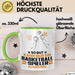 Basketballspieler Geschenk Tasse So Gut Kann Nur Ein Basketballspieler Aussehen Geschenkidee Kaffee-Becher Grün Trendation