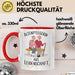 Krankenschwester Pflege Betreuung Tasse Geschenk Lustige Geschenkidee Spruch Altenpflegerin Aus Leidenschaft Rot Trendation