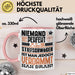 Stiefschwäger Geschenk Tasse Lustige Geschenkidee für Stiefschwäger Geburtstag Kaffee-Becher Niemand Ist Perfekt Aber Als Stiefschwäger Ist Man Nah Dran Rosa Trendation