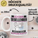 Segellehrer Tasse Geschenk für Segellehrer Geburtstag Lustiger Spruch Kaffee-Becher Was Ist Deine Superkraft Weiß Trendation