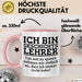 Geschichtslehrer Unterricht Tasse Geschenk Lustige Geschenkidee Spruch Ich Bin Geschichtslehrer Rosa Trendation