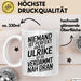 Ulrike Tasse Geschenk Niemand Ist Perfekt Ulrike Verdammt Nah Dran Geschenkidee Weiß Trendation