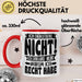 Lustige Tasse Besserwisser Mit Spruch Ich Diskutiere Nicht Ich Erkläre Nur Warum Ich Recht Habe Kaffee-Becher Sprüche Geschenkidee Kollege Rot Trendation