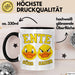 Quietscheente Tier Tasse Geschenk Lustige Geschenkidee Spruch Ente Süss Sauer Trendation