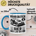 Mähroboter Tasse Geschenk Mähroboter Sprüche Becher Geschenkidee Lustig Blau Trendation