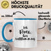 Rosi Tasse Ich Rosi, Bin Vollkommen Geschenk Blau Trendation