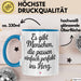 Romantisches Paar Jahrestagsfeier Tasse Geschenk Lustige Geschenkidee Spruch Es Gibt Menschen Die Passen Einfach Perfekt Ins Herz Blau Trendation