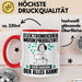 ElektronischerMusikproduzent Tasse Geschenk für ElektronischerMusikproduzent Der Mann Der Alles Kann Geschenkidee zum Geburtstag Rot Trendation