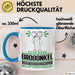 Großonkel Geschenk Tasse Ich Bin Großonkel Aber Sag Doch Einfach Superheld Lustige Geschenkdiee für Großonkel Kaffee-Becher Blau Trendation