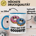 Büroarbeit Kollege Abschied Tasse Geschenk Lustige Geschenkidee Spruch Ich Donut Möchte Nicht Auf Wiedersehen Sagen Blau Trendation