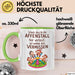 Büro Arbeit Kollege Tasse Geschenk Lustige Geschenkidee Spruch Schade Dass Du Den Affenstall Hier Verlässt Grün Trendation
