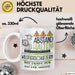 Wildtierschützerin Tasse Geschenk Lustig Abstand Halten Hochleistungs-Wildtierschützerin Mit Drang Zur Perfektion Bei Der Arbeit Weiß Trendation