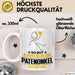 Patenonkel Geschenk Tasse So Gut Kann Nur Ein Patenonkel Aussehen Geschenkidee Kaffee-Becher Weiß Trendation