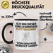 Kletterlehrer Geschenk Tasse Lustige Geschenkidee Geburtstag für Kletterlehrer Ich Bin Dieser Legendäre Kletterlehrer Von Dem Alle Geredet Haben Kaffee-Becher Schwarz Trendation